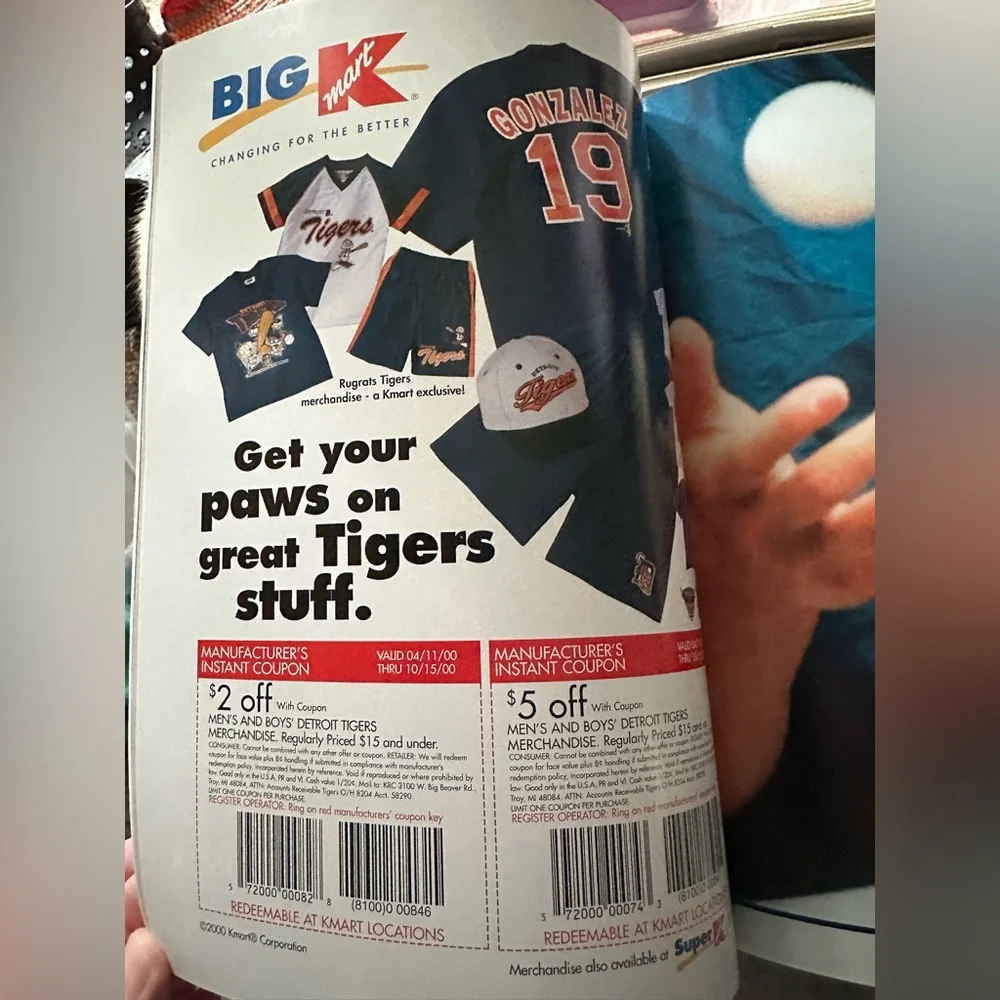 Detroit Tigers 2000 Season Issue No. 1 Media Magazine